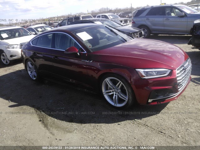 WAUFNCF56JA069672 - 2018 AUDI A5 PRESTIGE S-LINE RED photo 1