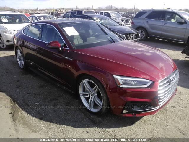 WAUFNCF56JA069672 - 2018 AUDI A5 PRESTIGE S-LINE RED photo 6