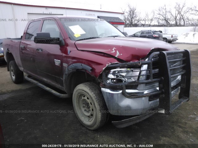 3D7TT2CT9BG554356 - 2011 DODGE RAM 2500 RED photo 1