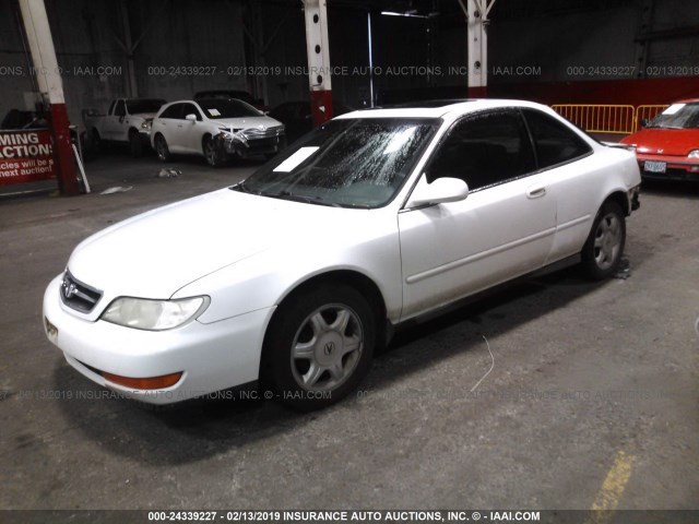 19UYA1253VL019809 - 1997 ACURA 2.2CL Білий фото 2