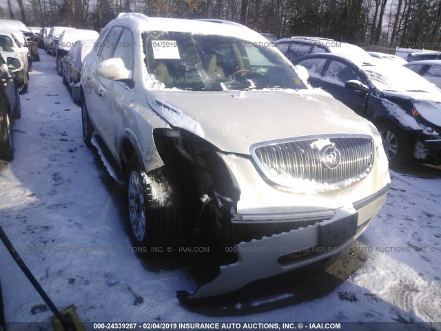 5GAKRDED1CJ215873 - 2012 BUICK ENCLAVE WHITE photo 1