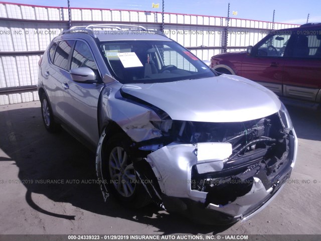 JN8AT2MT5JW454677 - 2018 NISSAN ROGUE S/SL/SV SILVER photo 1