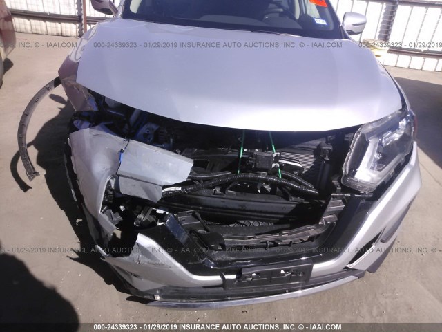 JN8AT2MT5JW454677 - 2018 NISSAN ROGUE S/SL/SV SILVER photo 6