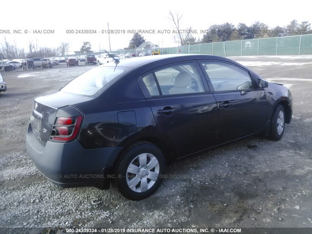 3N1AB61E97L608885 - 2007 NISSAN SENTRA 2.0/2.0S/2.0SL BLACK photo 4