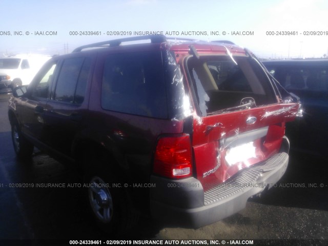 1FMZU62E64ZB13665 - 2004 FORD EXPLORER XLS/XLS SPORT RED photo 3