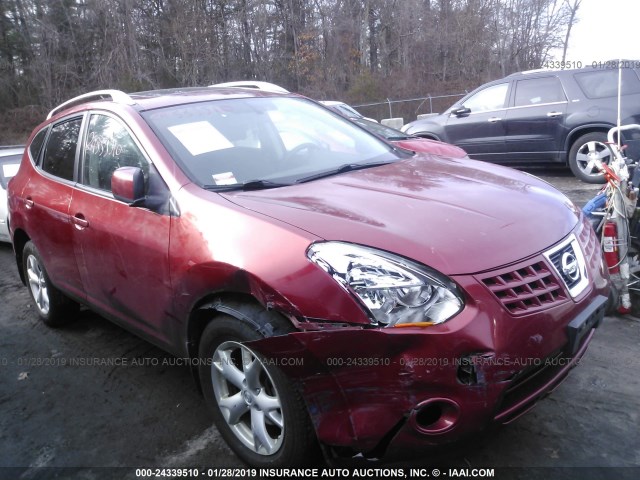 JN8AS58V89W162937 - 2009 NISSAN ROGUE S/SL RED photo 1