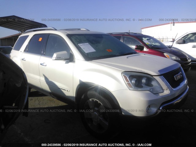 1GKER33748J231211 - 2008 GMC ACADIA SLT-2 WHITE photo 1