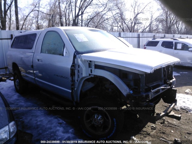 3D7KU26D83G838804 - 2003 DODGE RAM 2500 ST SILVER photo 1