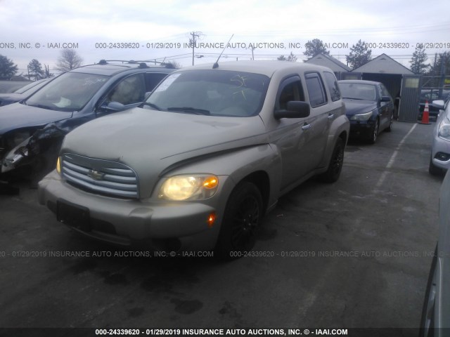 3GNDA13D87S509573 - 2007 CHEVROLET HHR LS Dorado foto 2