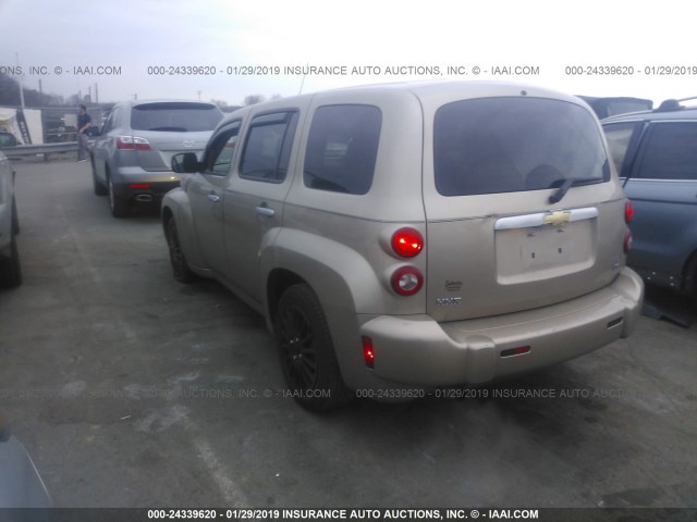 3GNDA13D87S509573 - 2007 CHEVROLET HHR LS Dorado foto 3