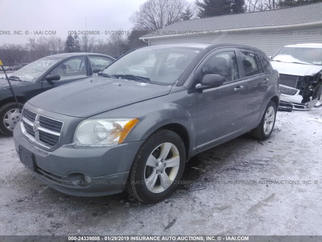 1B3CB3HA0BD295488 - 2011 DODGE CALIBER MAINSTREET ნაცრისფერი ფოტო 2