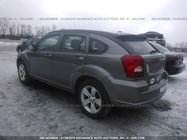 1B3CB3HA0BD295488 - 2011 DODGE CALIBER MAINSTREET ნაცრისფერი ფოტო 3