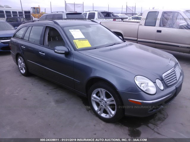 WDBUH56J56A931862 - 2006 MERCEDES-BENZ E 350 WAGON GRAY photo 1