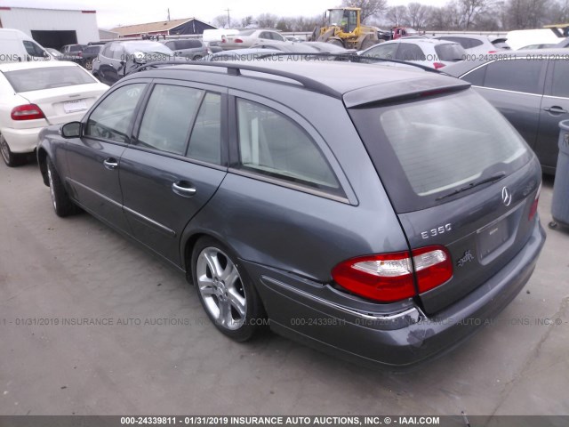 WDBUH56J56A931862 - 2006 MERCEDES-BENZ E 350 WAGON GRAY photo 3