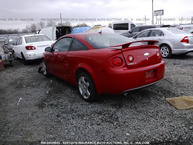 1G1AF1F50A7180884 - 2010 CHEVROLET COBALT 2LT RED photo 3