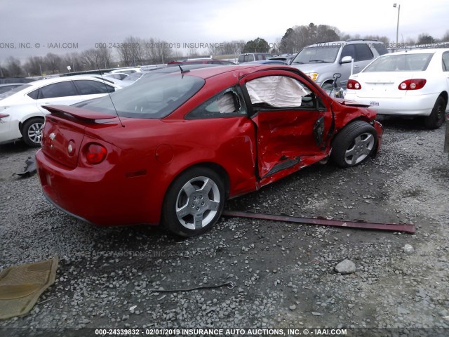 1G1AF1F50A7180884 - 2010 CHEVROLET COBALT 2LT RED photo 4