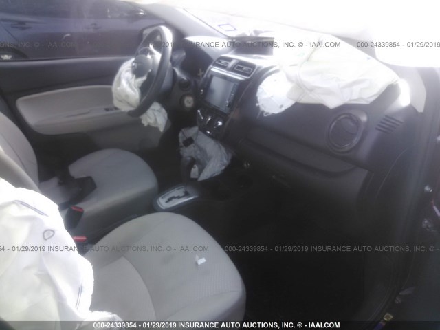 ML32F3FJ6JHF07373 - 2018 MITSUBISHI MIRAGE G4 ES Фиолетовый фото 5