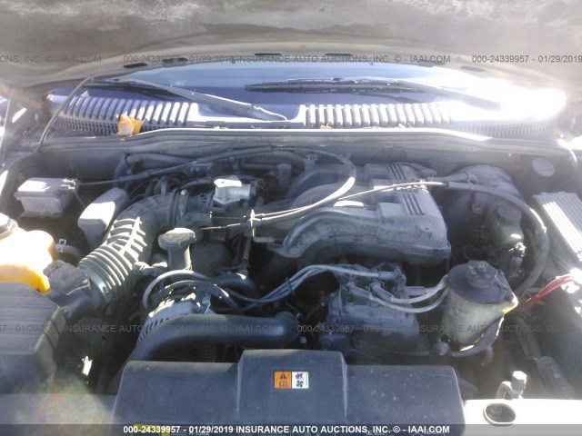 1FMZU63K23ZB24410 - 2003 FORD EXPLORER XLT/XLT SPORT/NBX Մոխրագույն լուսանկար 10