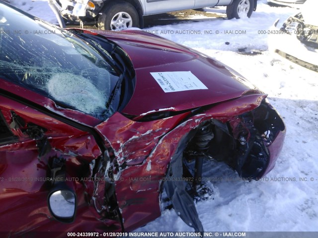 JM1FE174790402847 - 2009 MAZDA RX8 RED photo 6