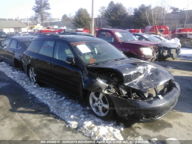 4S3BP676256358898 - 2005 SUBARU LEGACY GT LIMITED BLACK photo 1