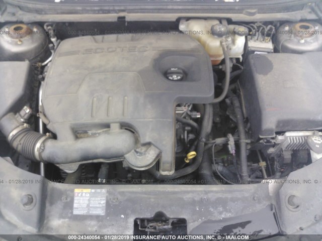 1G1ZB5E18BF233715 - 2011 CHEVROLET MALIBU LS BROWN photo 10