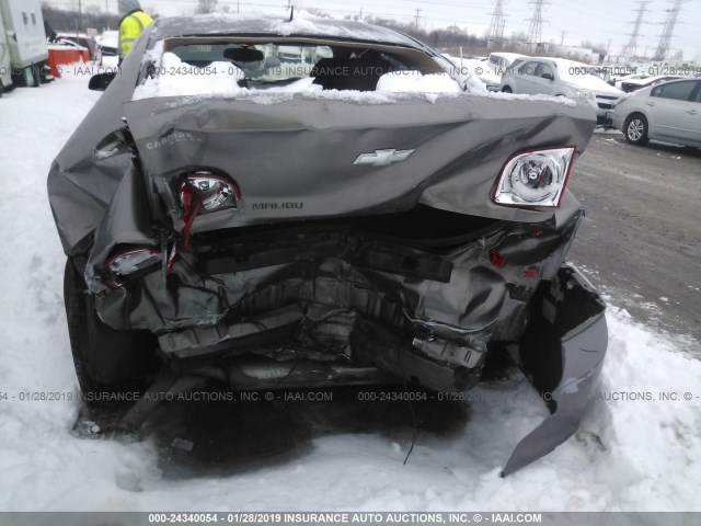 1G1ZB5E18BF233715 - 2011 CHEVROLET MALIBU LS BROWN photo 6