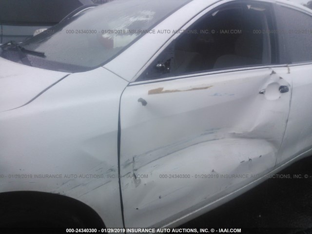 4T1BE46K67U583912 - 2007 TOYOTA CAMRY NEW GENERAT CE/LE/XLE/SE WHITE photo 6