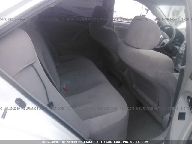 4T1BE46K67U583912 - 2007 TOYOTA CAMRY NEW GENERAT CE/LE/XLE/SE WHITE photo 8