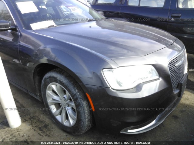 2C3CCAAG4FH837736 - 2015 CHRYSLER 300 LIMITED GRAY photo 1