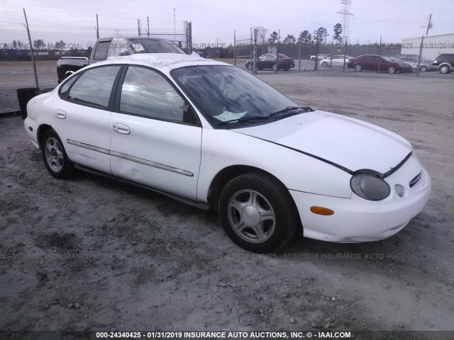 1FAFP53U2XA262839 - 1999 FORD TAURUS SE WHITE photo 1