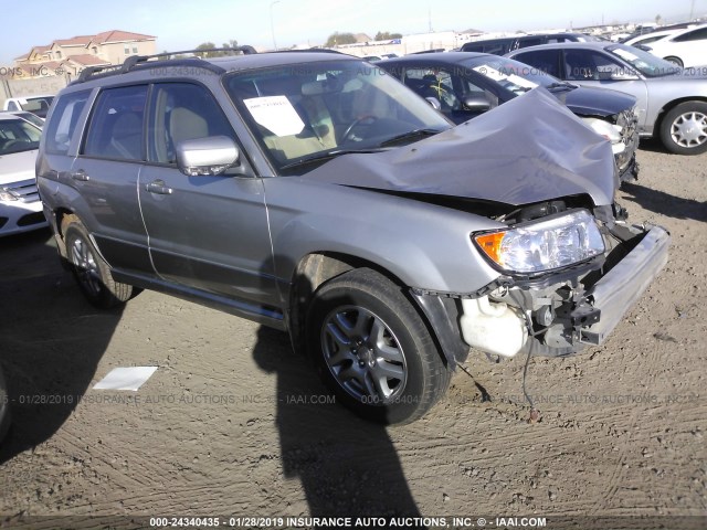 JF1SG67697H702059 - 2007 SUBARU FORESTER 2.5X LL BEAN SILVER photo 1