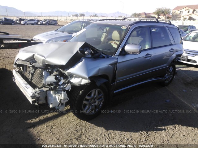 JF1SG67697H702059 - 2007 SUBARU FORESTER 2.5X LL BEAN SILVER photo 2