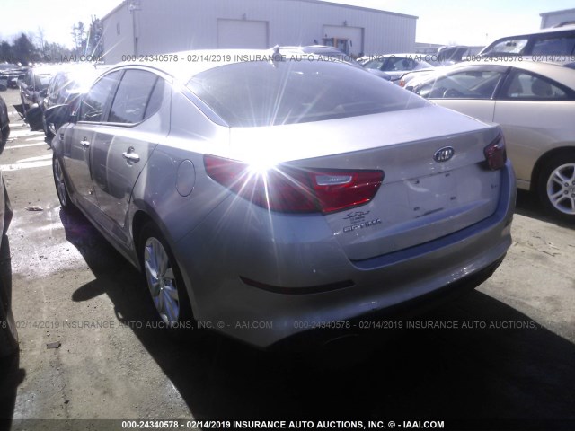 5XXGM4A75FG400276 - 2015 KIA OPTIMA LX GRAY photo 3