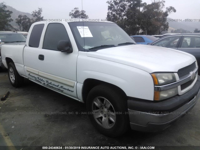 2GCEC19V031410386 - 2003 CHEVROLET SILVERADO C1500 WHITE photo 1