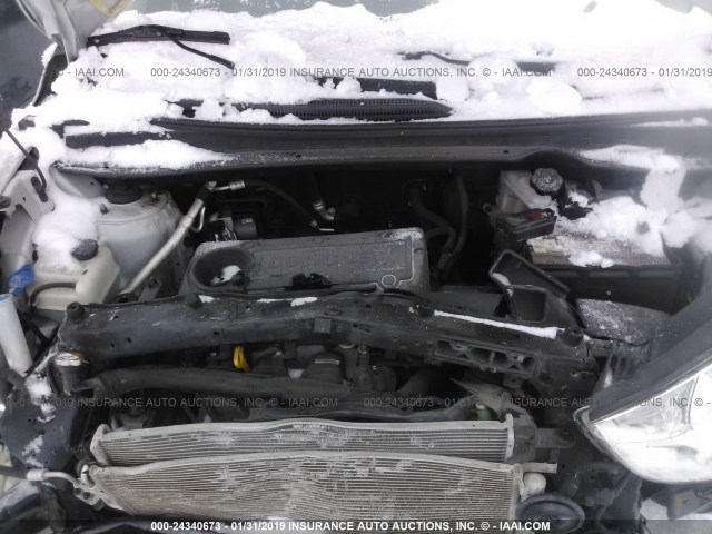 KM8JU3AC8DU601850 - 2013 HYUNDAI TUCSON GLS/LIMITED ვერცხლისფერი ფოტო 10