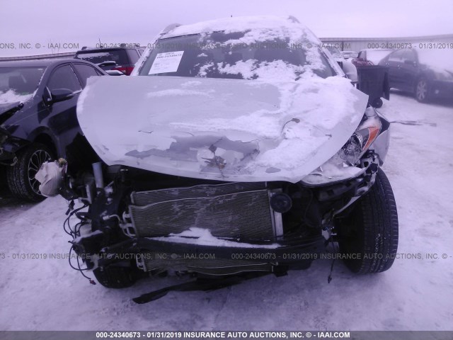 KM8JU3AC8DU601850 - 2013 HYUNDAI TUCSON GLS/LIMITED ვერცხლისფერი ფოტო 6