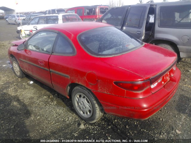 3FAKP1139WR221730 - 1998 FORD ESCORT ZX2/SPORT RED photo 3