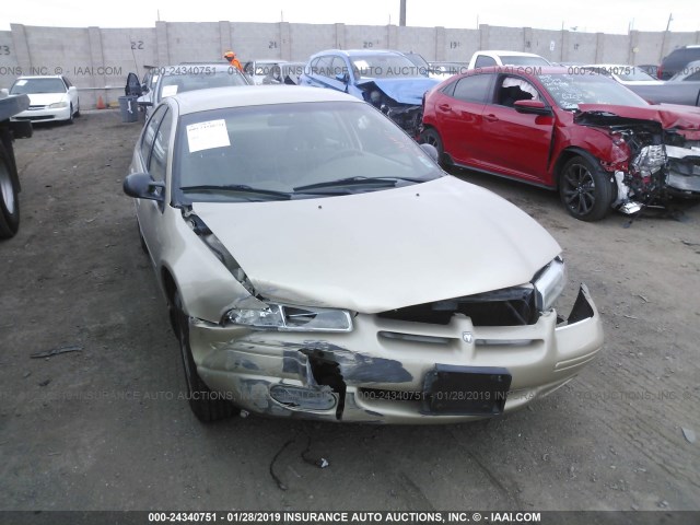 1B3EJ56X1WN130628 - 1998 DODGE STRATUS ES TAN photo 1