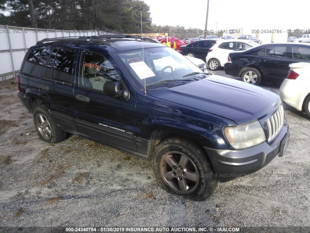 1J4GW48S24C420335 - 2004 JEEP GRAND CHEROKEE LAREDO/COLUMBIA/FREEDOM 深蓝色 照片 1