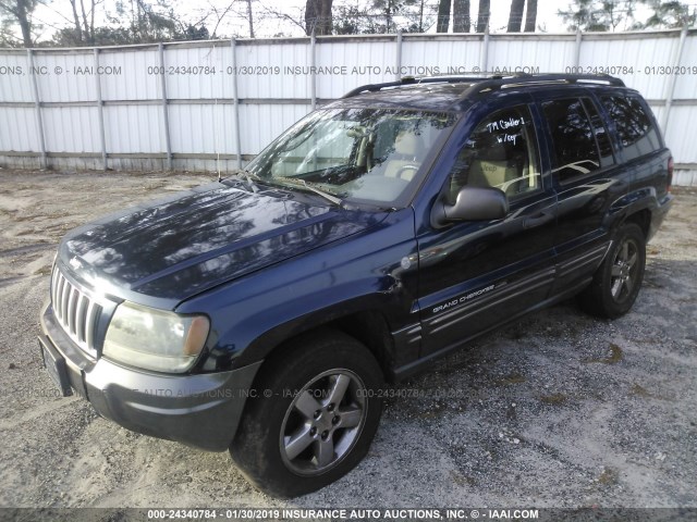 1J4GW48S24C420335 - 2004 JEEP GRAND CHEROKEE LAREDO/COLUMBIA/FREEDOM 深蓝色 照片 2