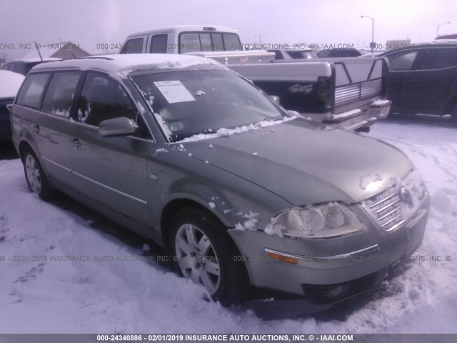 WVWWH63B03E178226 - 2003 VOLKSWAGEN PASSAT GLX 绿色 照片 1