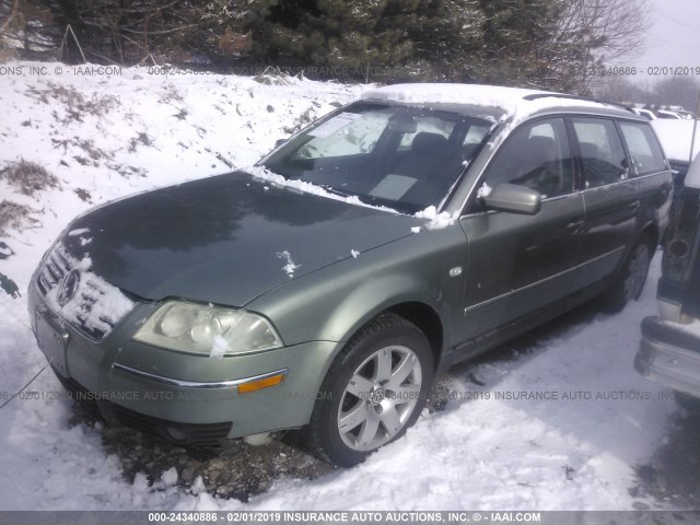 WVWWH63B03E178226 - 2003 VOLKSWAGEN PASSAT GLX 绿色 照片 2