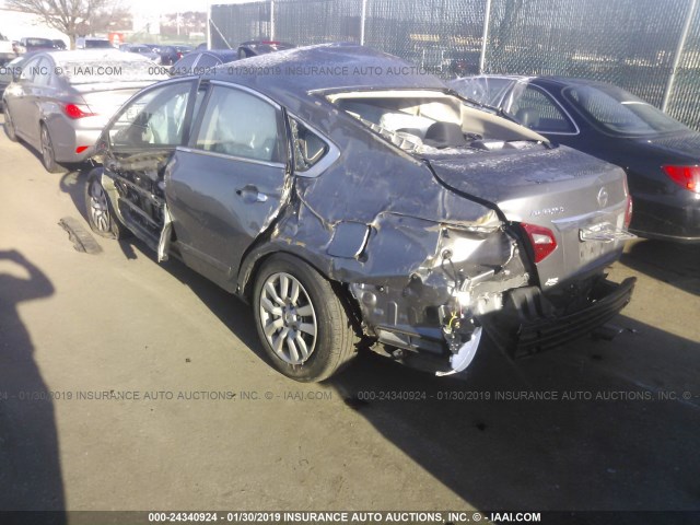 1N4AL3AP8GN371418 - 2016 NISSAN ALTIMA 2.5/S/SV/SL/SR GRAY photo 3