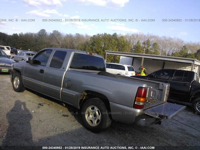 2GCEC19T6Y1197241 - 2000 CHEVROLET SILVERADO C1500 GRAY photo 3