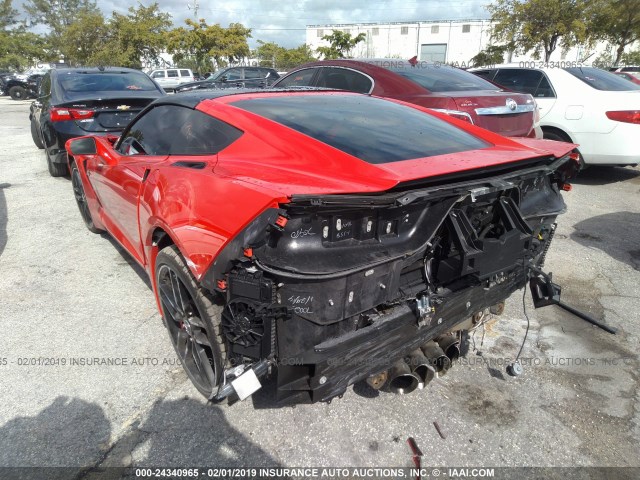 1G1YK2D70E5114602 - 2014 CHEVROLET CORVETTE STINGRAY/2LT/Z51 RED photo 3