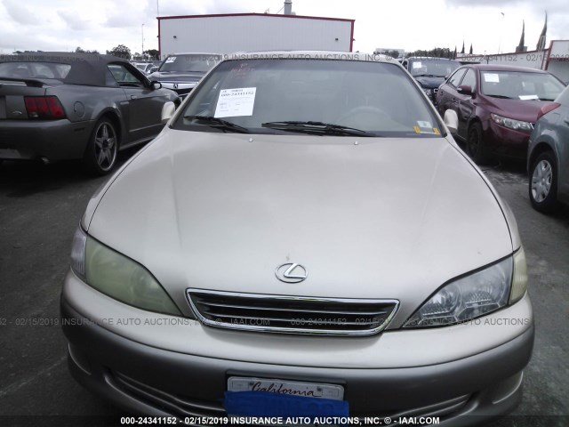 JT8BF28G415108578 - 2001 LEXUS ES 300 TAN photo 6