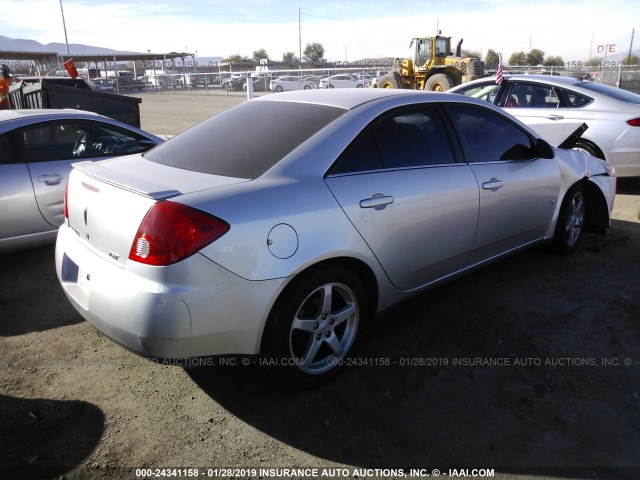 1G2ZH57N294170546 - 2009 PONTIAC G6 GT SILVER photo 4