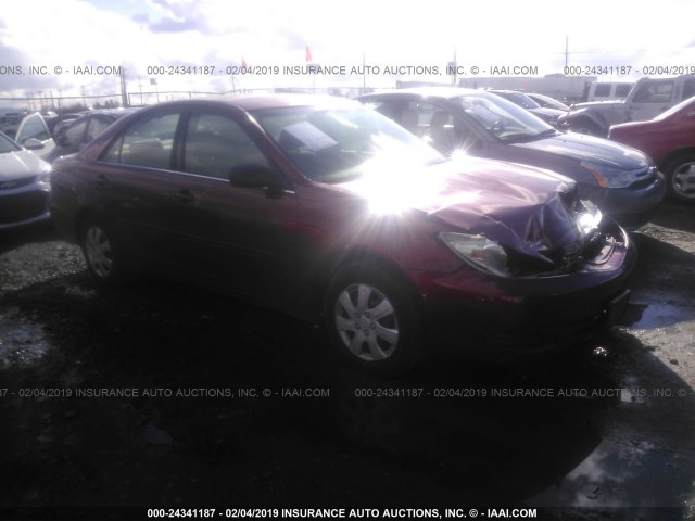 JTDBE32K730146930 - 2003 TOYOTA CAMRY LE/XLE Қызыл фото 1