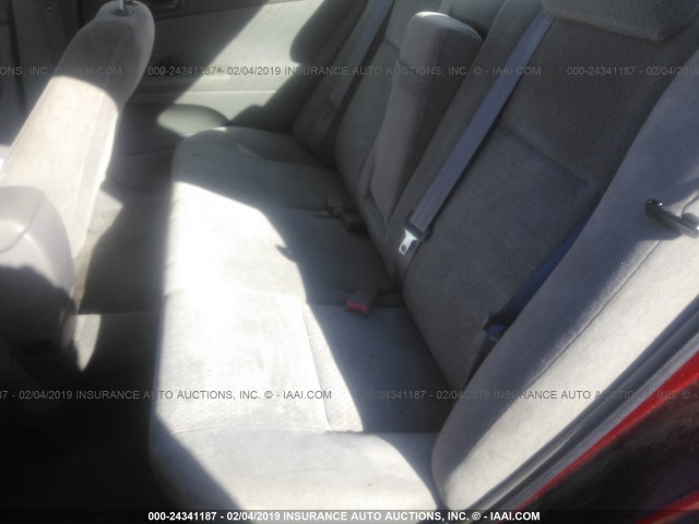 JTDBE32K730146930 - 2003 TOYOTA CAMRY LE/XLE Қызыл фото 8