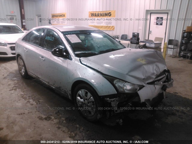 1G1PA5SG5D7288493 - 2013 CHEVROLET CRUZE LS GRAY photo 1